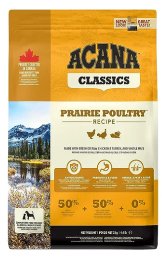 Acana Prairie Poultry Dry Dog Food 2kg