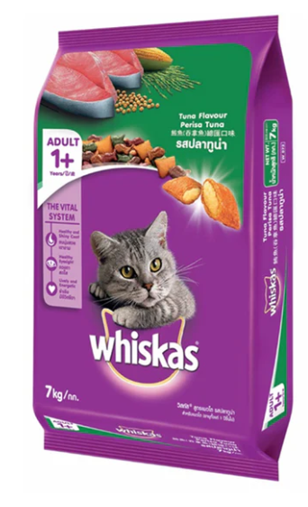 Whiskas Adult Tuna Dry Cat Food 7kg